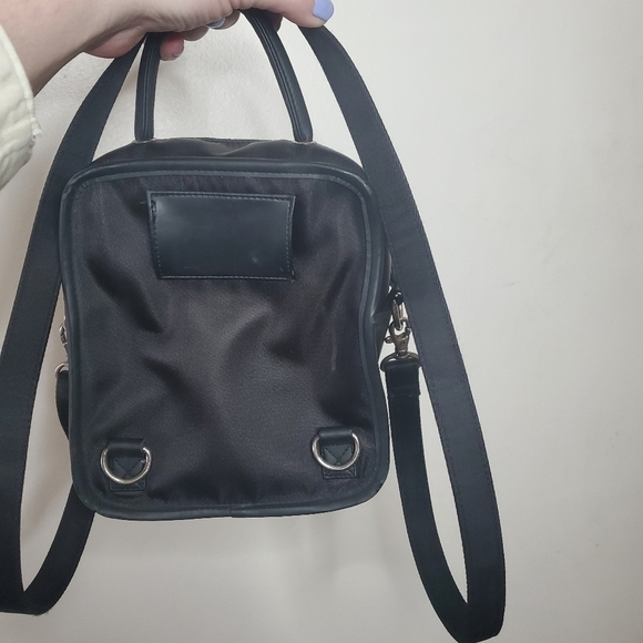 Fossil 2-in-1 Mini Bag Square Canvas Black - Picture 3 of 13